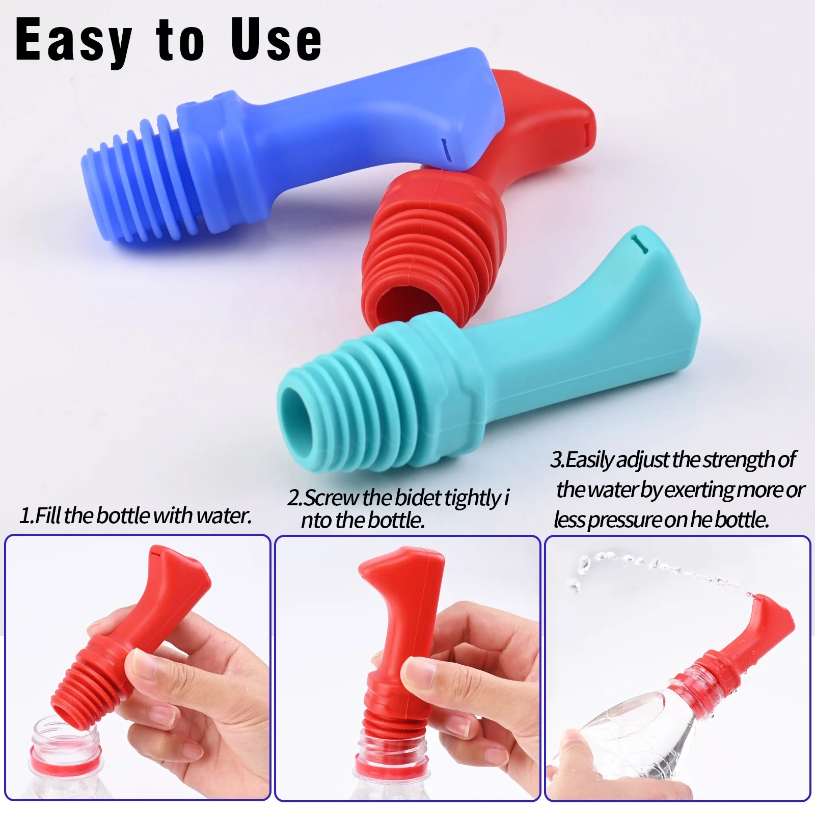 1PCS Pack OEM/ODM Wholesale Portable Travel Bidet Compatible with Every Bottle, Backpack Bidet Travel Bidet,Mini Size Easy Carry