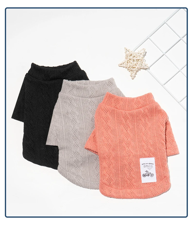 Мода оптовая продажа одежды для животных осень/зима свитер для собаки для кошки Одежда для питомцев Тедди Одежда для домашних животных