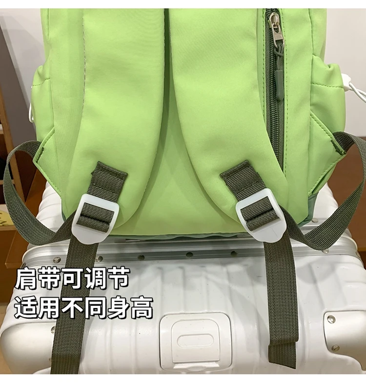 HIGH QUALITY FASHION BACKPACK MULTI-COLOR TRENDY LARGE CAPACITY SCHOOLBAG CAN BE CUSTOMIZED COLOR LAPTOP BAG SUPER LIGHT