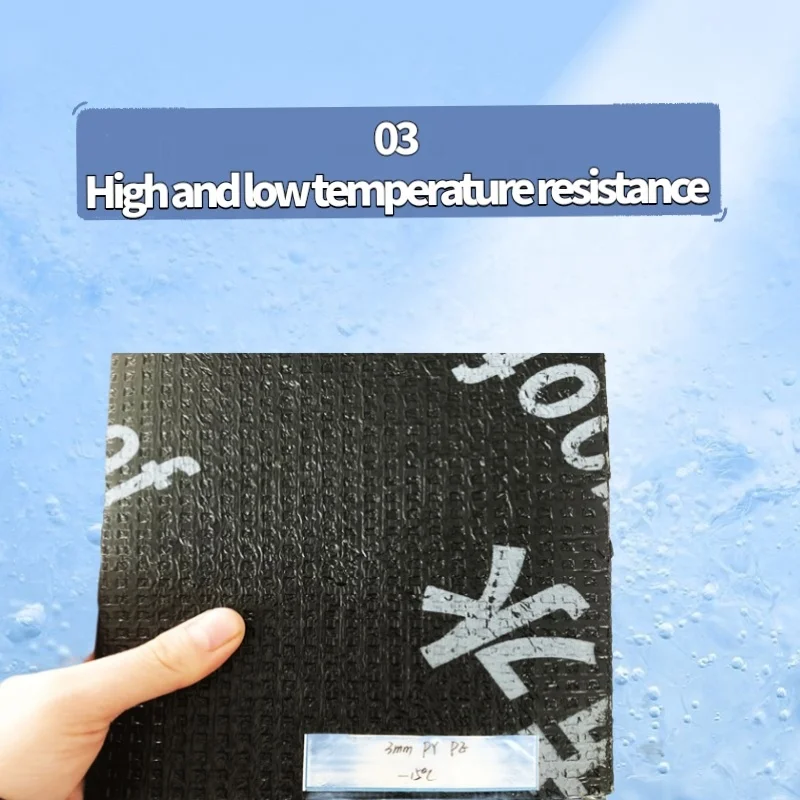 High Quality 3mm Basement Waterproof Bitumen Membrane Building waterproof