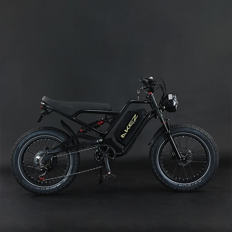 EU Warehouse 1500W Electric City Bike with 52V 7-Speed Pedal Assist Smart Technology Fat Tire eBike