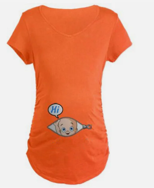 
Hot sell new plus size pregnant dress medium long round neck fashion simple women maternity clothes short sleeve t shirt 