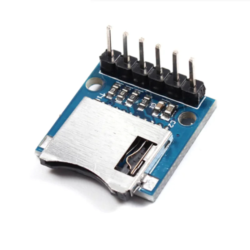 For Arduino SD Card Module Shield Micro SD Storage Board Mini Miniature Micro Memory Module With Pins AVR ARM