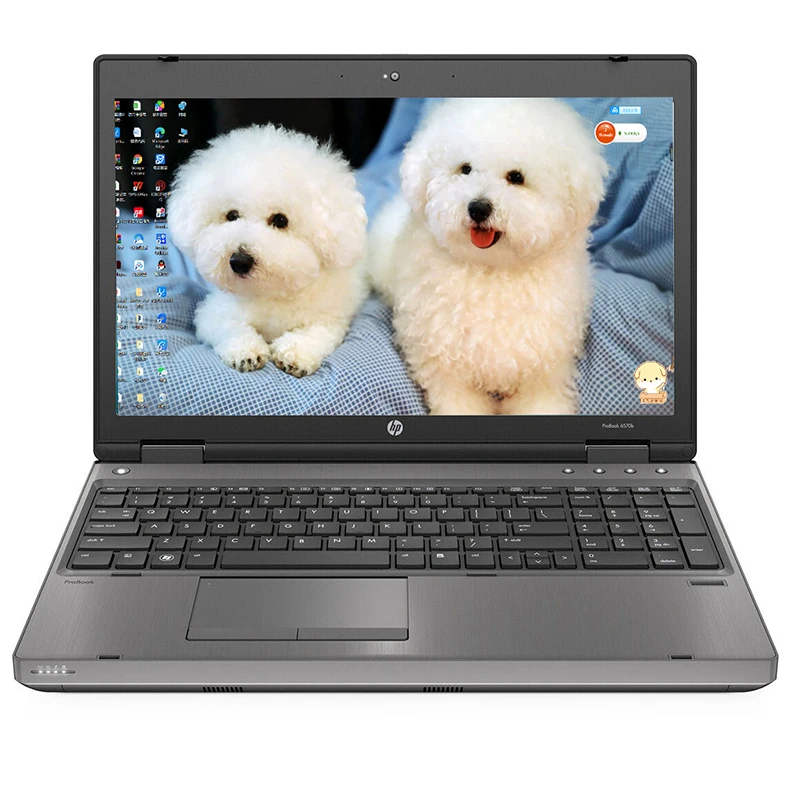 Б/у бренд компьютер 15,6 дюймов I5-3 4 Гб + 320 Гб дешевые серебряные компьютера может быть завершен ремонт ноутбук по бизнесу, так и для студента