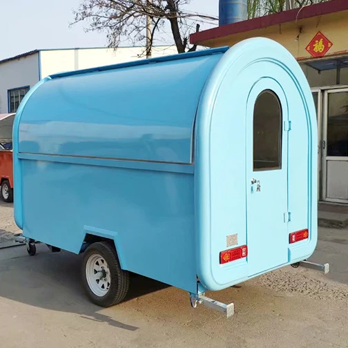 Top Quality Manufacturer Price Hot Dog Ice Cream Food Car Ice Cream Truck Mobile Fast Food Trailer for Sale