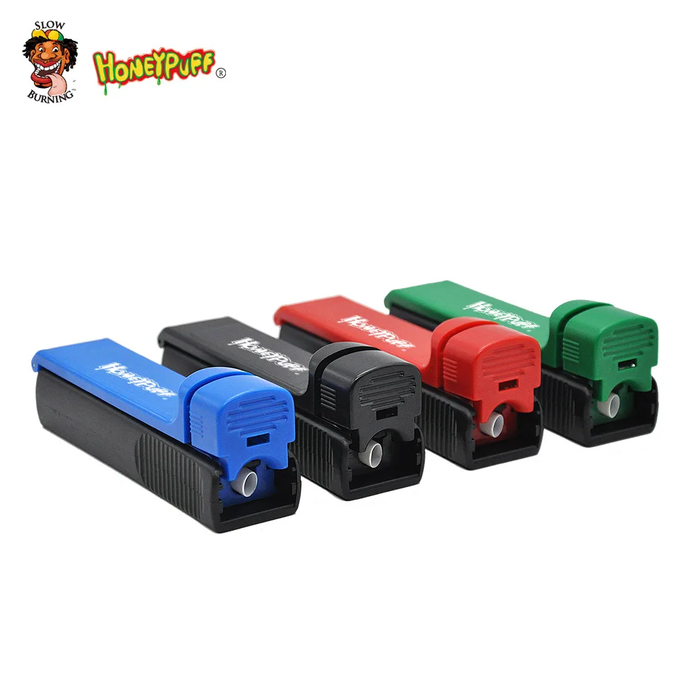 Hintcan 2022  rolling machine 80mm portable push-pull plastic Manual cigarette rolling machine