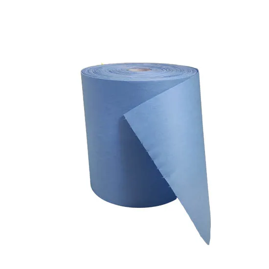 Spunlace woodpulp nonwoven dry cleaning cloth for automotive industry