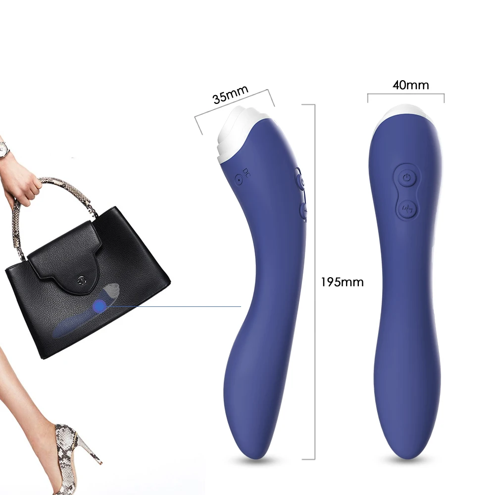 Clitoral Tongue Sensitive Teasing Toy for Women with 9 Vibration Modes  Licking massager
