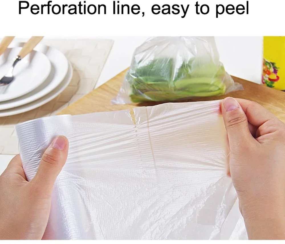 fresh fruit & vegetable packaging bags on roll dry cleaning plastic rolls bags Waterproof PET Plastic Roll Bags