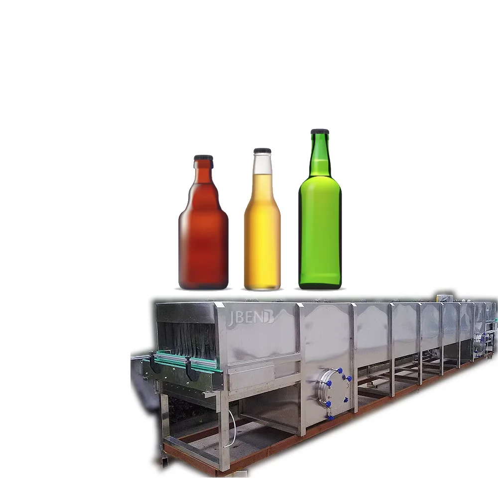Glass beer bottle tunnel pasteurization machine