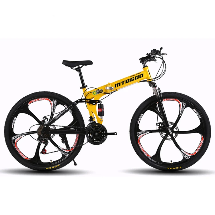 Manufacturer Price Wholesale land rover Small folding Mountain Bike adult Bicycle