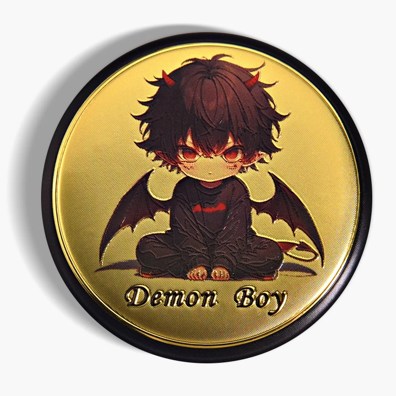 The latest button raised badge is suitable for cartoon star second Yuan performance commemorative badge customization