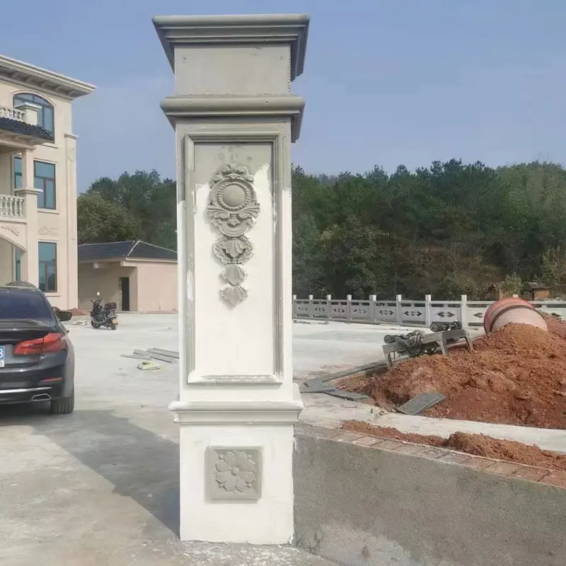 Популярные римские колонны формы для украшения