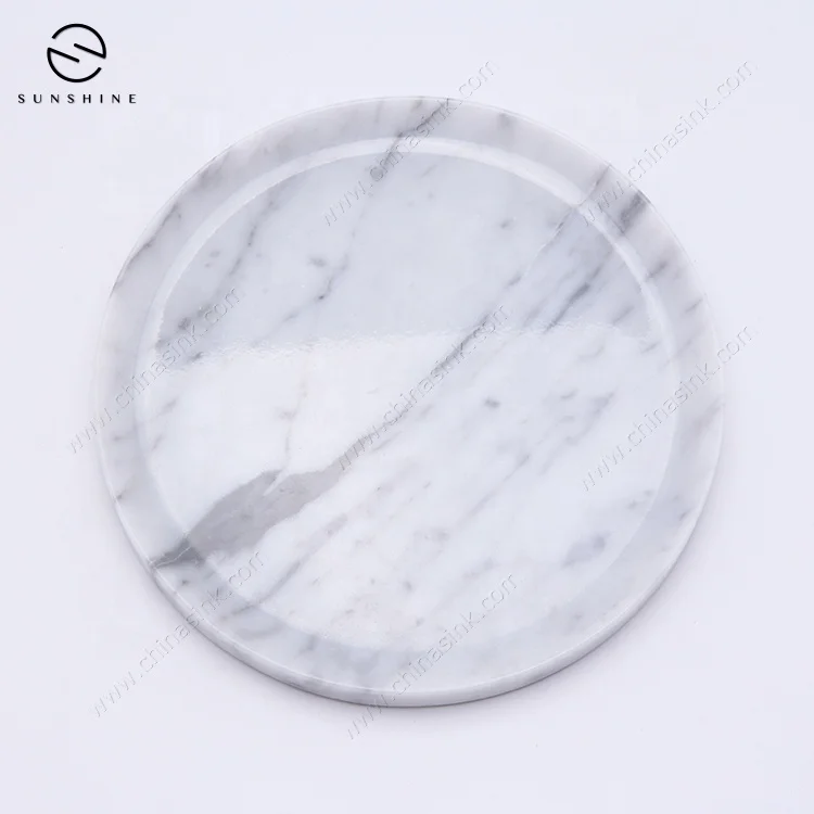New Arrival Stone Marble Decorative Serving Tray For Hotel