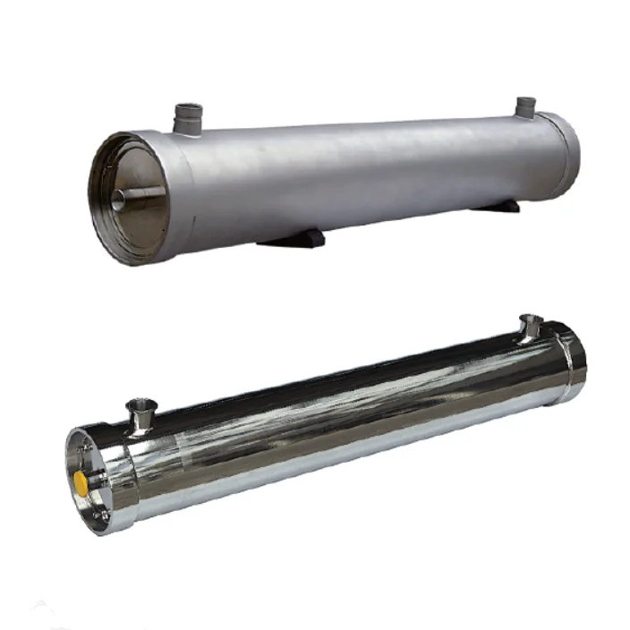 Stainless Steel 4040 8040 Ro Membrane Water Filter Pre Housing On Water Treatment Equipment