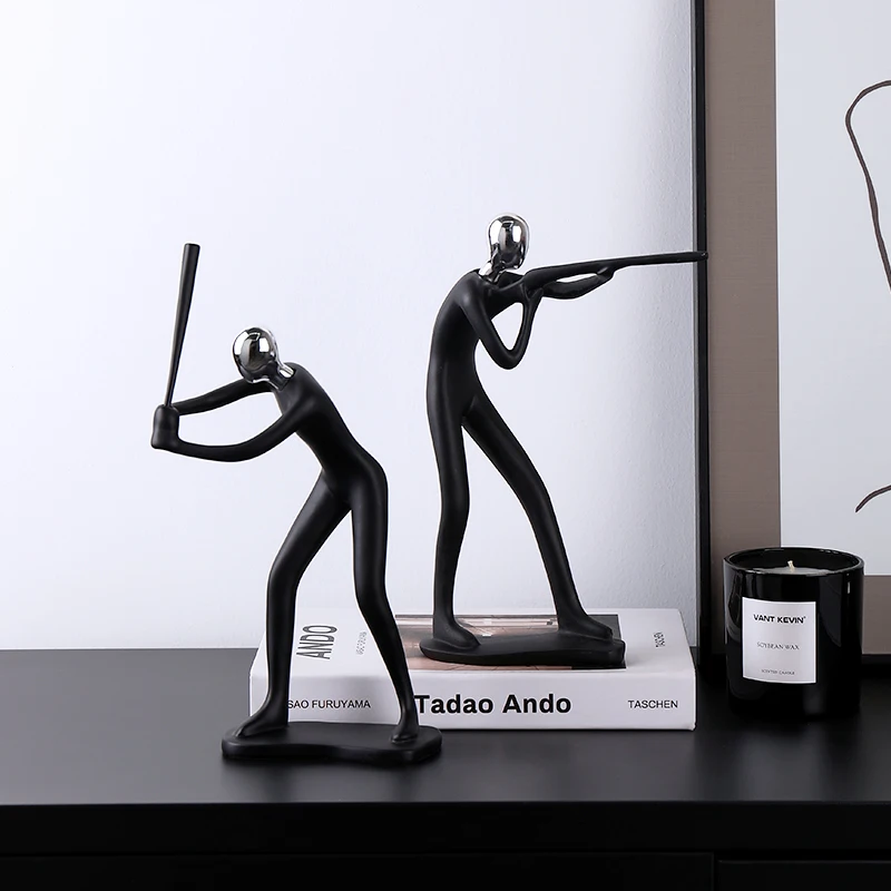 Polyresin Abstract Characters Crafts Ornaments Human Figurine Resin Decor Human Statue Sculpture