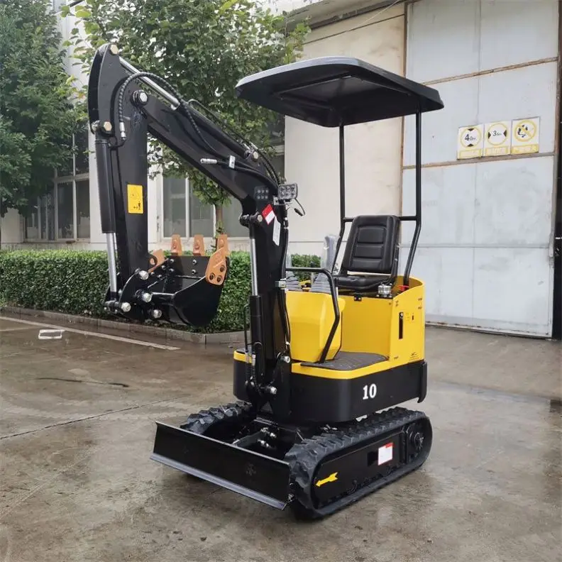 Factory Price Micro Small Digger  Small Backhoe 1ton Mini Excavator With Different Colors  mini pelle hydraulique