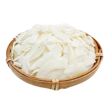 Wholesale High Quality Natural Flavored Roasted Coconut Slices Taste Freshness Dried in Bulk Ad-Drying Process.