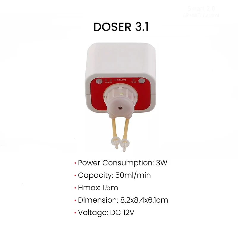 Jebao Doser 3 1 умный Wi-Fi приложение Управления Автоматический дозирующий насос для морской или пресной воды аквариум аквариума