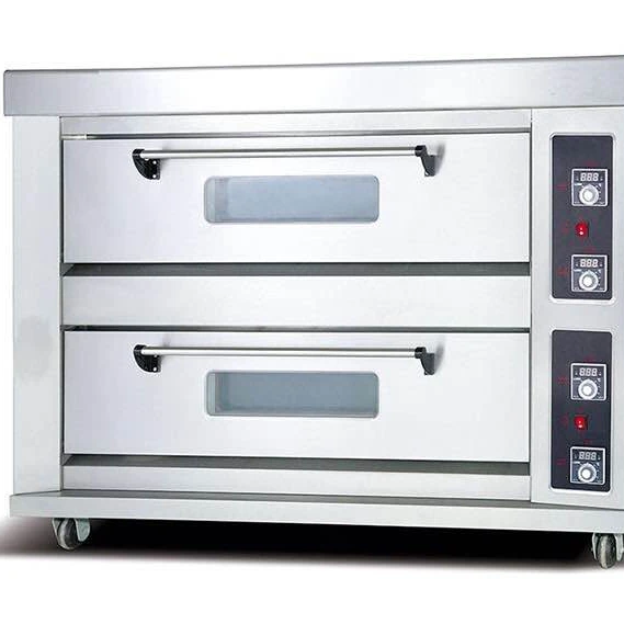 Pizza Oven 2-Deck, 4-Tray Electric bakery Oven/Kitchen Baking equipment for sale