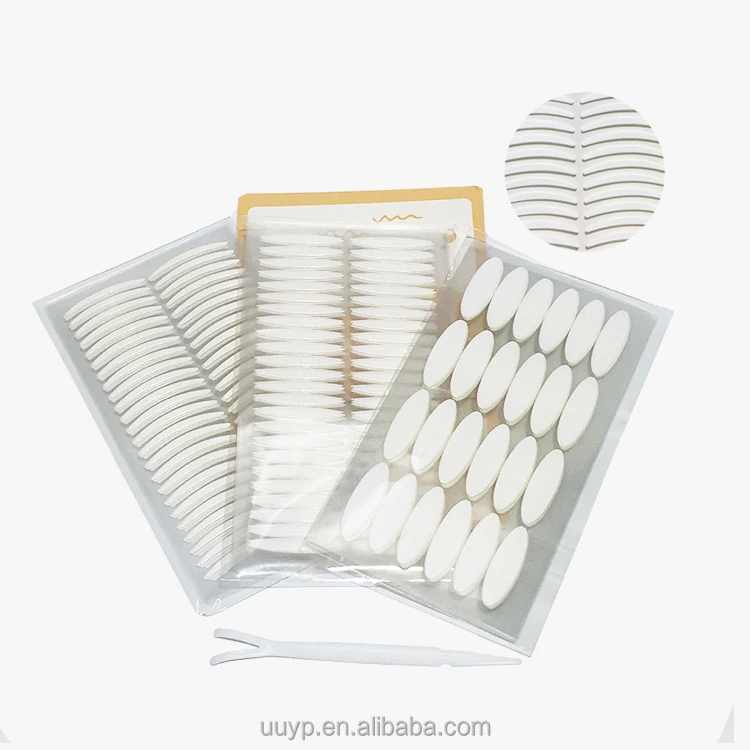 Daiso Nano Professional Adhesive Good Invisibility Oval Sharp Corner Double Eyelid Tape Eyelift Stickers