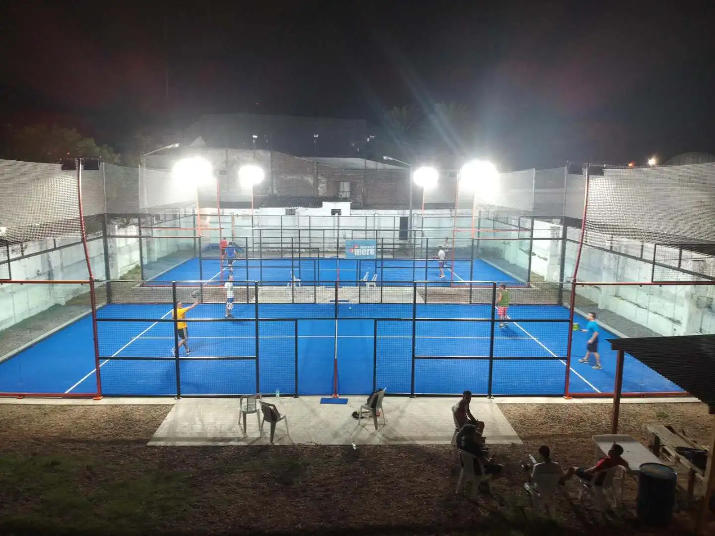 Factory Wholesale Panoramic indoor outdoor Padel Tennis Courts Play Paddle Courts