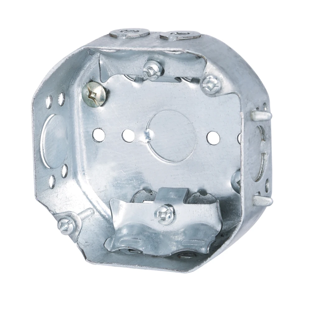 Galvanized iron box steel square utility metal boxes with UL cETL ISO9001