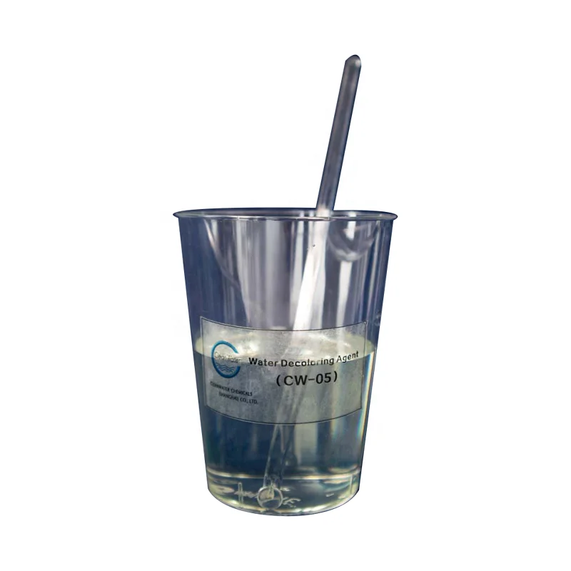 Textile And Dyeing mills High performance industrial Wastewater Treatment 50% Water Decoloring Agent