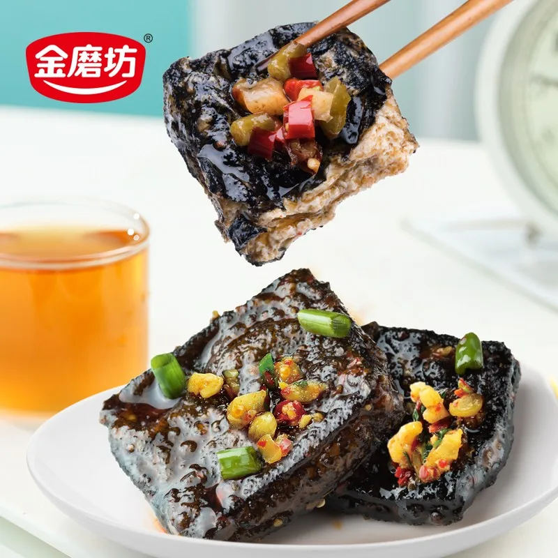 Wholesale 25g Strong-smelling Preserved Bean Curd; Fermented Bean Curd (with smell) Tofo Chinese Snack