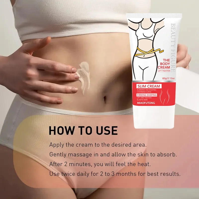 Gluta Booster Beauty Cream for Body Slim Improve Uneven Texture Moisturizes and Nourishes Fight Dry Skin 60ml Portable