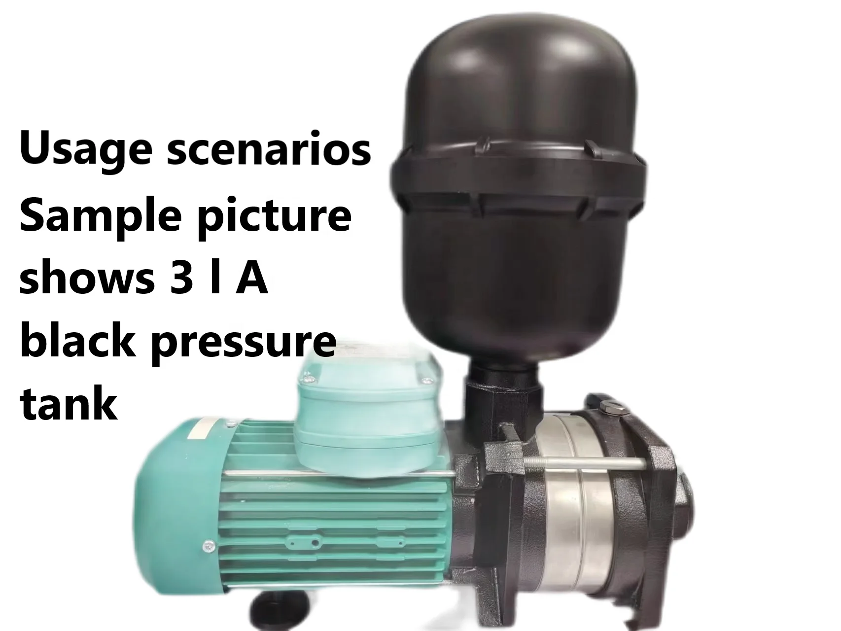 High quality Black and white cylindrical 1 liter food grade pressure tank