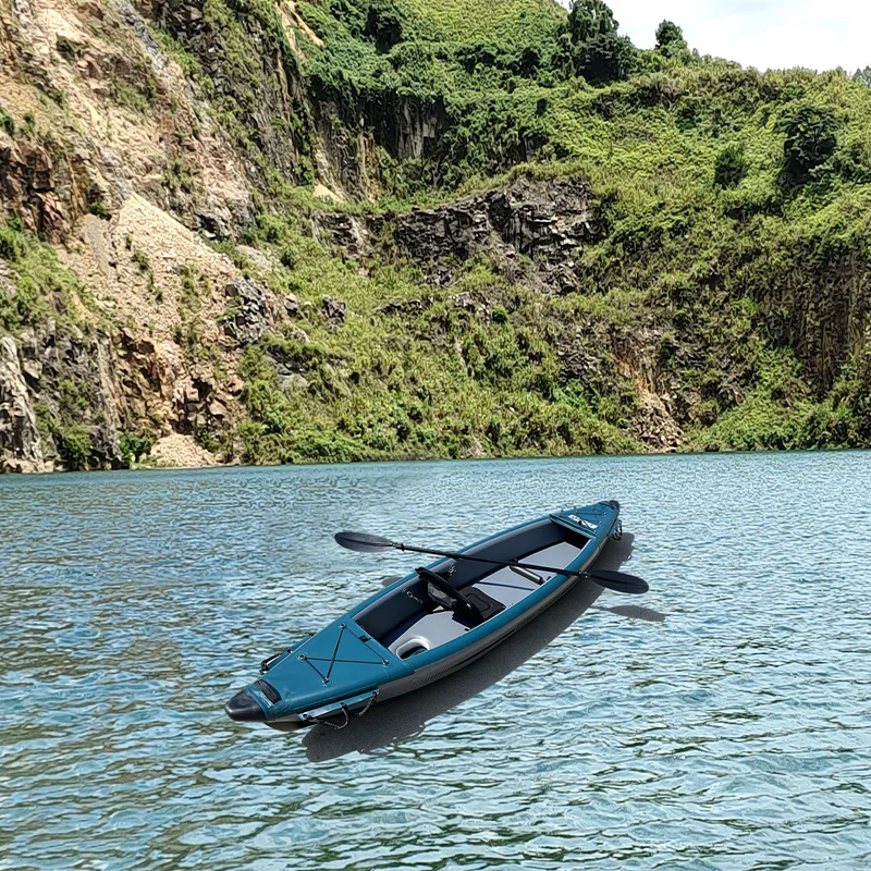 EN/CE Drop-Stitch PVC Kayak Inflatable Customization Single to 3-Persons Canoe Kayak Drop Stitch Inflatable Kayak