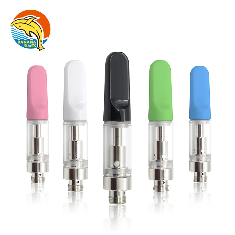 
Hot Sale 1Ml Cbd Oil Cartridge C4 Glass Tank Ceramic Coil Cartridge Vape Packaging Empty Vape Cartridge 