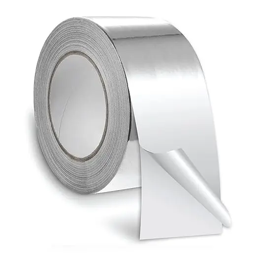 High Temperature Wholesale Waterproof Silver Aluminum Foil Tape With Solvent Or Hotmelt Adhesion From Star Factory