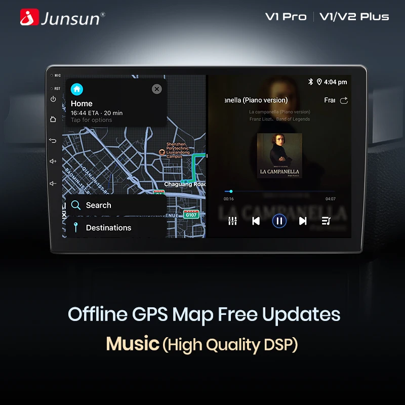 Junsun V1 EU Stock  For Peugeot 308 308S 2013-2017 CarPlay Android Auto Car Radio Navigation Car Autoradio Multimedia Head Unit
