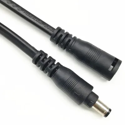 Быстрый замок DC кабель Jack Мужской Женский Разъем 18 AWG для светодиодные ленты