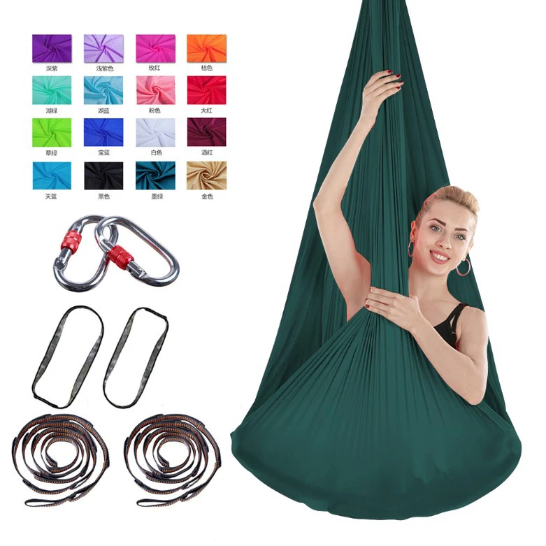 Yoga Swing Set Yoga Hammock Aerial Swing Aerial Sling Inversion Kit Flying Yoga Inversion Tool Antigravity Ceiling Hanging