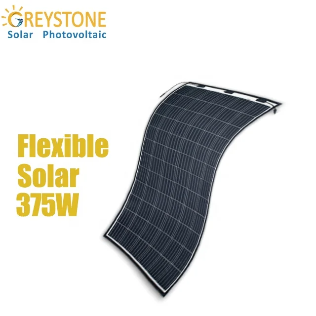 GREYSTONE 375w new technology with latest design ultra-thin flexible solar panels
