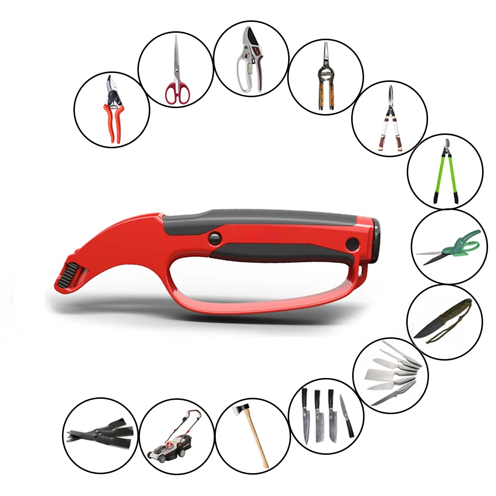 Vertak 7 in 1 multifunction sharpening tools manual knife sharpener adjustable angle blade sharpener