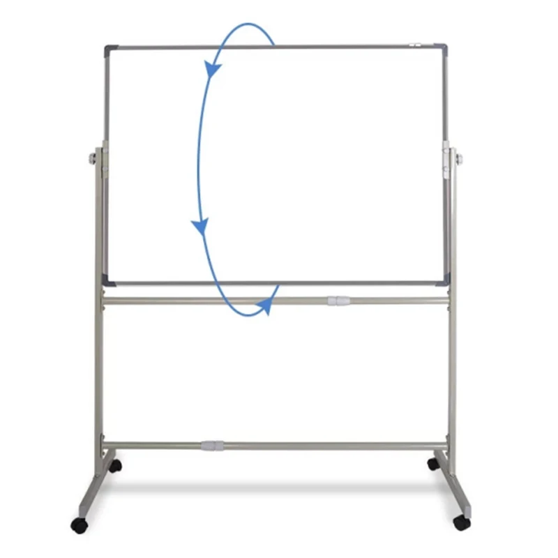 VCW 70x36inch office movable white board stand magnetic whiteboard price with wheels