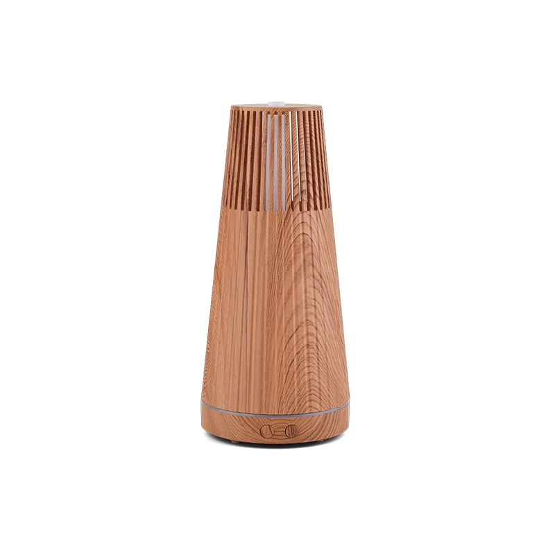 Kinscoter Aromatherapy Essential Oil Diffuser Wooden Grain Humidifiers Wood Aroma Diffuser