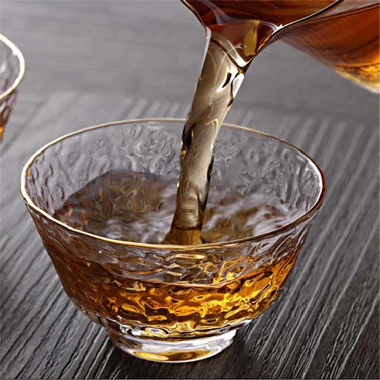 
Amazon Top Seller Glass cup Insulated Tumbler small clear tea cup 