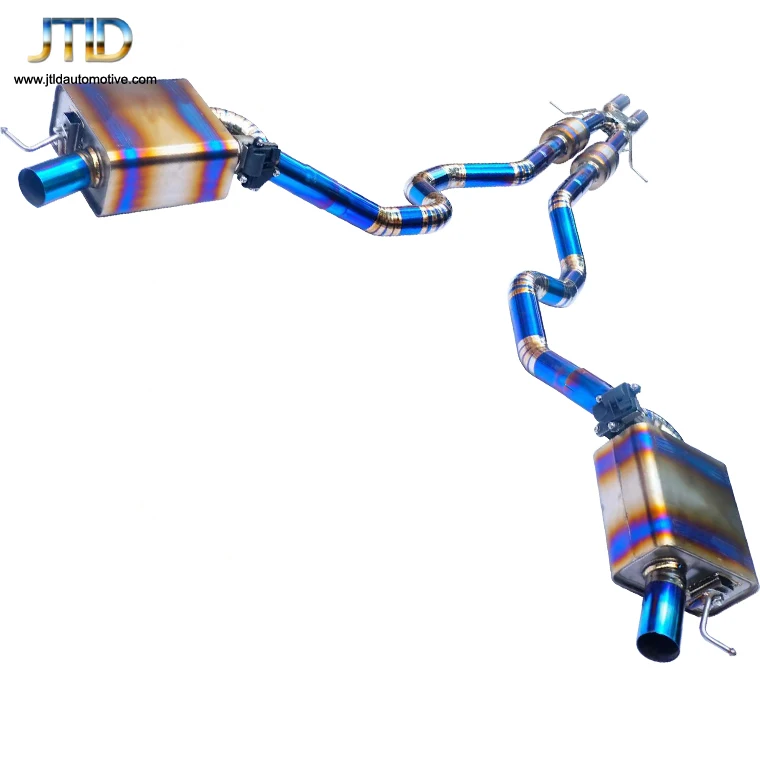 JTLD Titanium performance valvatronic exhaust system catback for Range Rover sport 3.0 sdv6 diesel