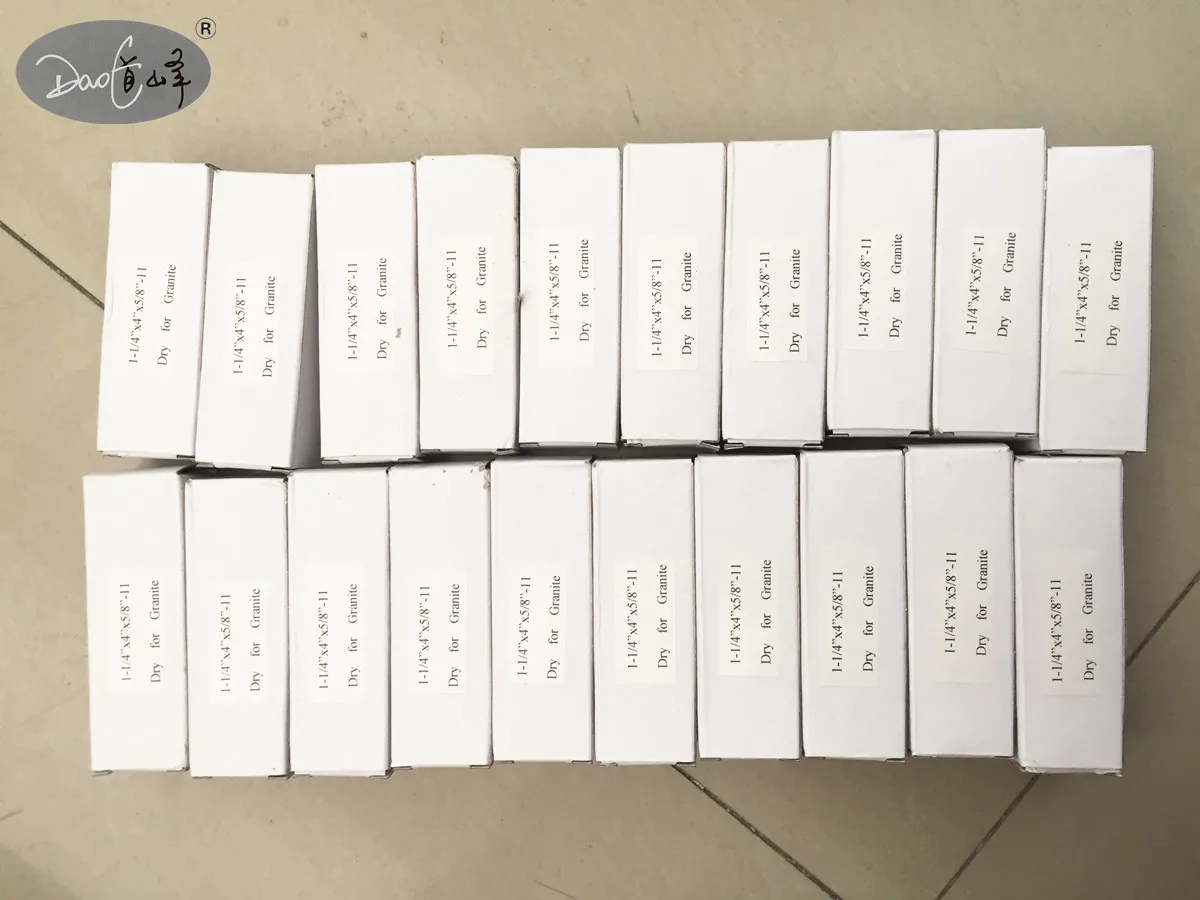 Daofeng 2013 hot selling 1-3/8 Inch Dry Diamond Core Drill Bit 5/8'-11 Thread for Granite core drill bit dry drill bit