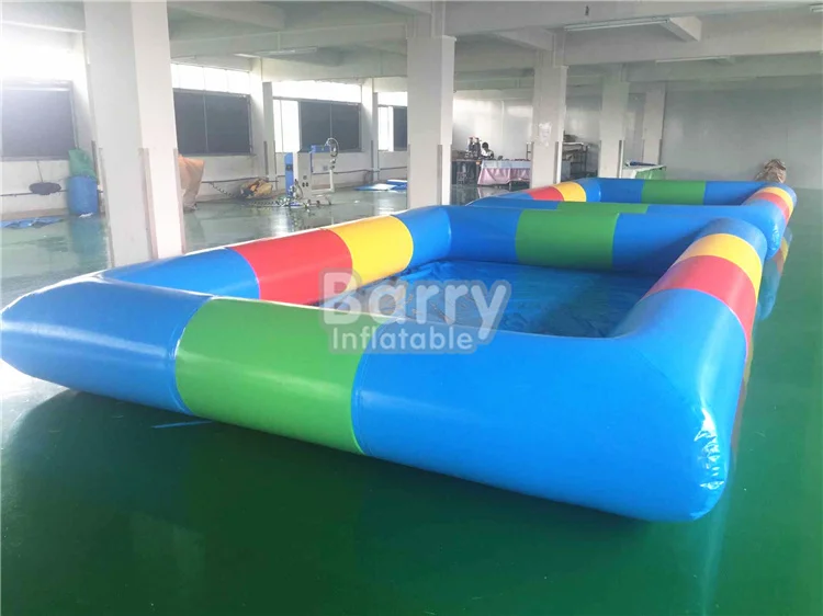 Custom Big Inflatable Water Pool In Park Inflatable Large Wading Pool Adult Size Inflatable Swimming Pool