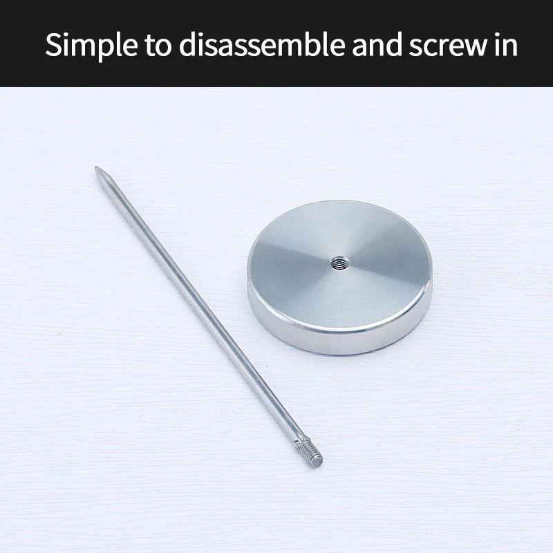 Factory direct sale Restaurant Office Kitchen use Desk Straight Rod Bill Fork Memo Holder Round Base Bill Spike