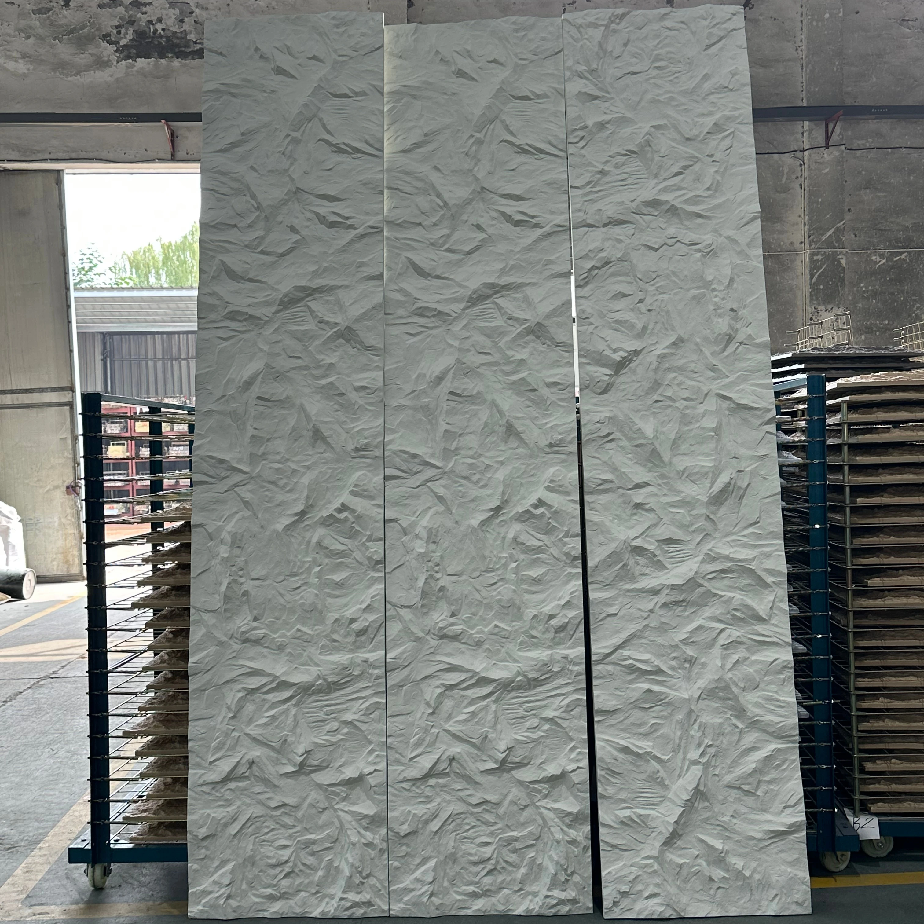 Big Rock PU STONE WALL PANEL ROCK CRUSHER STONE CRUSHING PU PANELS
