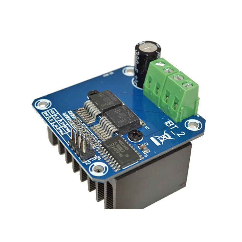 Okystar BTS7960 высокомощная умная плата привода двигателя автомобиля, модуль 43A, регулятор ограничения тока, полупроводниковый привод
