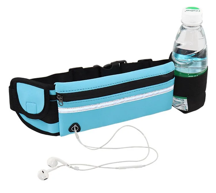 Custom Fashion Portable Waterproof Outdoor Sports Fanny Pack Running waist belt bags