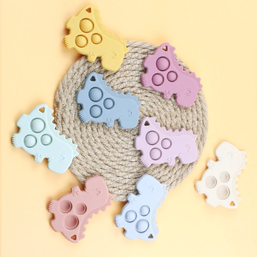 LoveBond BPA Free Silicone Baby Mushroom Chew Teethers for Baby Teething Bestie and Baby Pop Sensory Toy